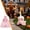 Pink B, variant on AuroraX 23 inch Porch Goose Halloween Outfit Wizard Porch Goose Clothes Set 23" 17 19 inch Autumn Elfs Witch Hat Cape Outfit Porch Goose Accessories Fall Outside Stuff