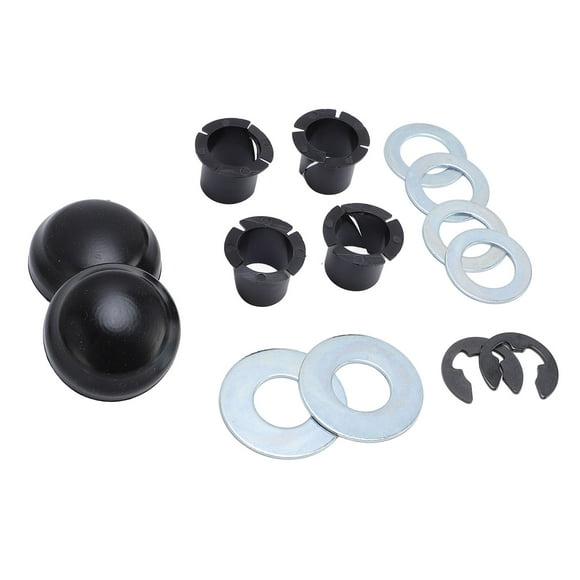 Steering Spindle Axle Bushing Rebuild Kit, 532006266 Anti Wear 14PCS Enhanced Handling for Huskee Mowers