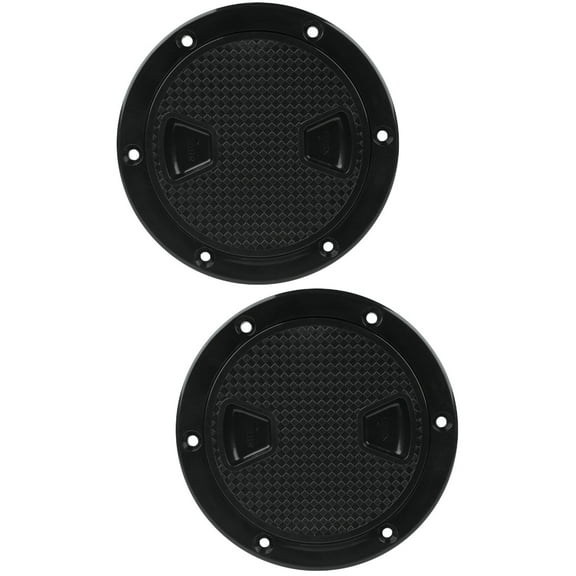 unbranded 2pcs Boat Round Hatch Cover Kayak Inspection Hole Protector Inspection Hatch Cover Practical Hatch Cover