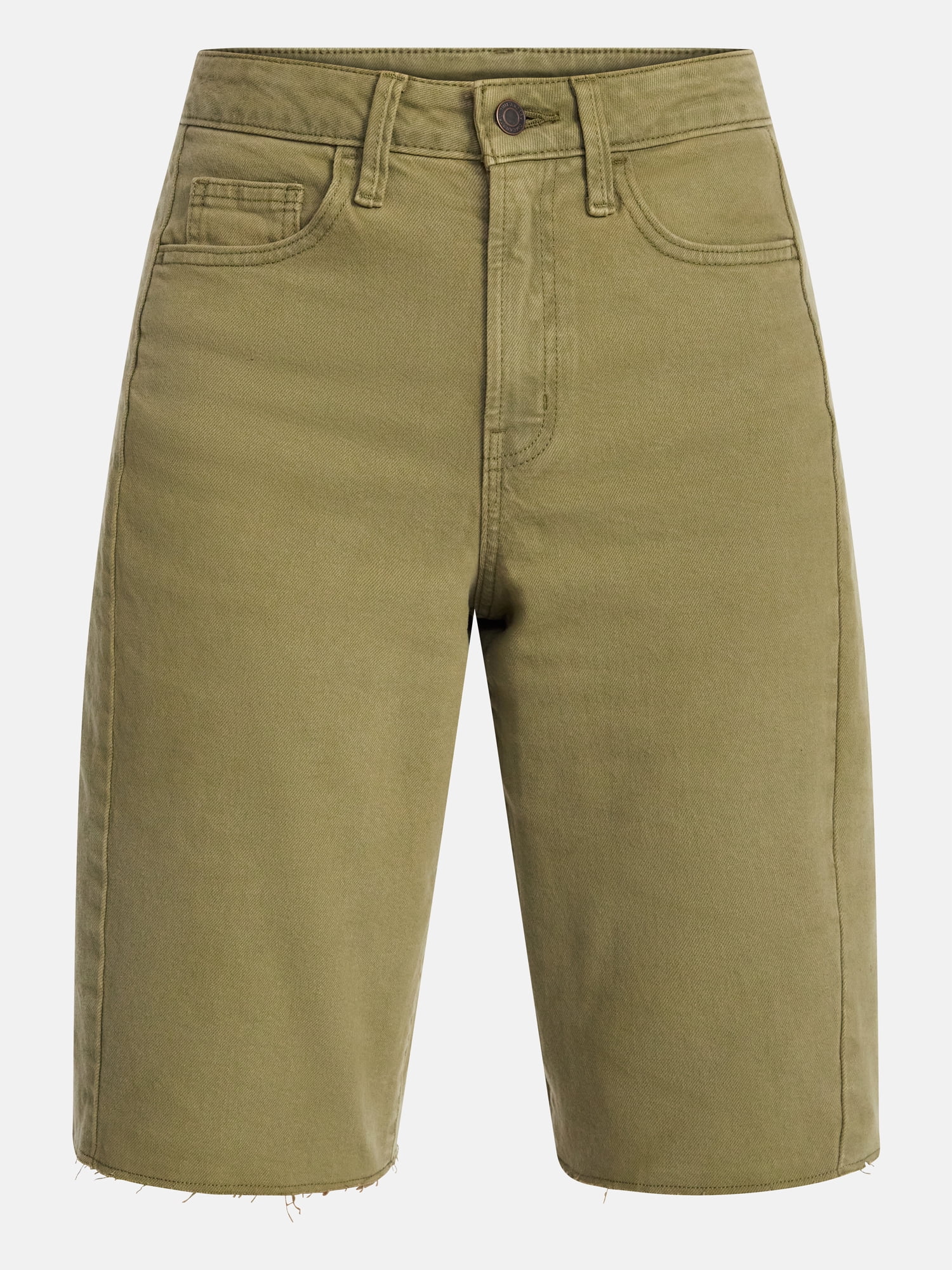 Time and Tru Women's Barrel Bermuda Shorts, Sizes 0-20