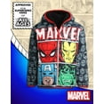 thumbnail image 2 of Marvel Boys’ Avengers Spider-Man Reversible Jacket – Sherpa Fleece Lining (2T-20), 2 of 7