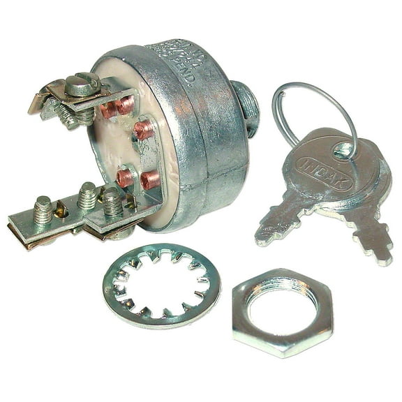 O.E.M. Ignition / Key Switch w/ 2 Keys Fits Case Tractor A24510