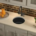 thumbnail image 2 of Elkay ELG16FBBK0 Quartz Top Mount/Undermount Bar Sink - Black, 2 of 3