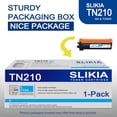 thumbnail image 5 of 1-Pack Cyan TN210 Toner Cartridge: Compatible TN210 TN-210 Replacement for Brother HL-3040CN 3045CN 3070CW 3075CW 8070 8370 MFC-9010CN 9120CN 9125CN 9320CN/CW 9325CW DCP-9010CN Printer, 5 of 6