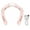 Pink, variant on YAHHU Neck Fan 4 Fan Blades 3 Speeds Hands Free USB Charge Low Noise Foldable Design Face Fan for Home Office Travel 10.24 inches / 26 cm Pink