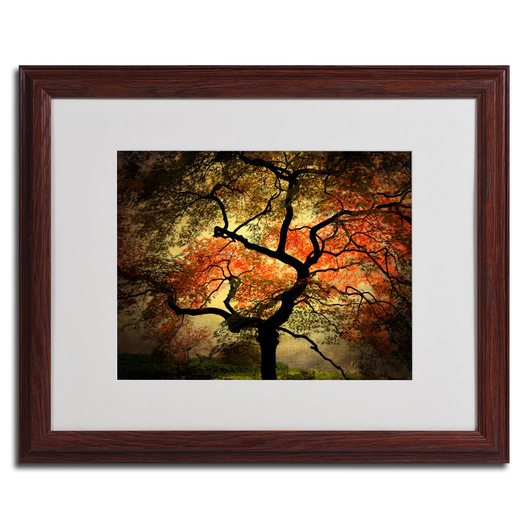 Trademark Art 'Night Cafe' Framed Matted Art by Vincent van Gogh
