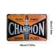 thumbnail image 2 of Placa de Metal Vintage de hierro, decoración de pintura Rectangular, bujía campeón, 30x20cm, 2 of 9