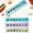 Z-Z-Sky Blue, variant on Bendable Ruler with Centimeter and Inch,Soft Bendable Gradient Colour Rulers,Bendable Plastic Ruler,Flexible Design with Easy-To-Read Markings,Measuring Drafting Ruler,8 Inch Flexible Ruler,1PCS