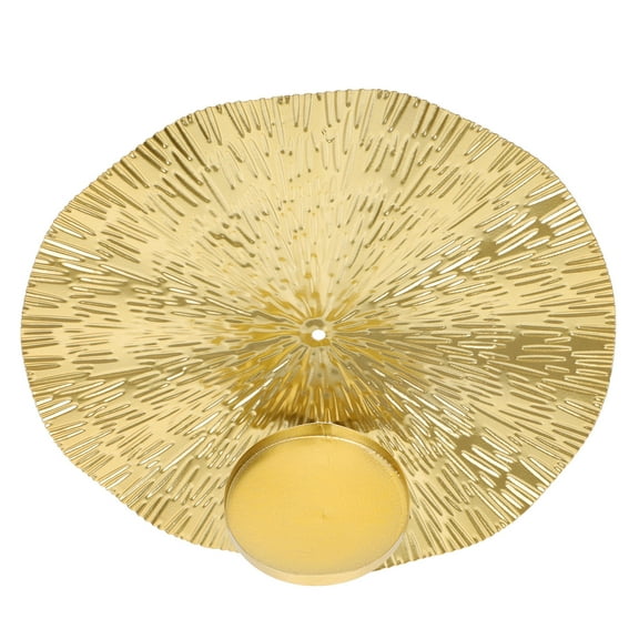 Worgeous Rounded Candle Stand Wall Hanging Decor Sconces Decoration Golden