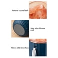 thumbnail image 4 of Car Aromatherapy Diffuser with Himalayan Salt Lamp - USB Charging, 16-Hour Battery, Color-Changing Night Light for Air Purification & Mood, 4 of 7
