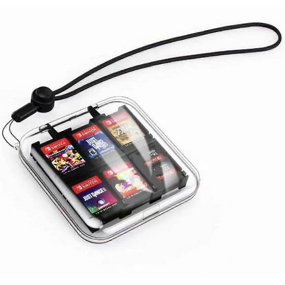 Storage box compatible with Switch games - Transparent
