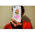thumbnail image 5 of DistinctInk Clear Shockproof Hybrid Case for iPhone 7 PLUS / 8 PLUS (5.5" Screen) - TPU Bumper, Acrylic Back, Tempered Glass Screen Protector - Ballerina Dancing in Flower Petals, 5 of 9