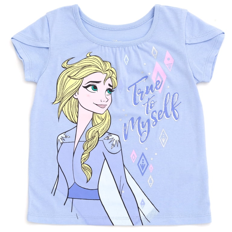 elsa t shirt dress Frozen Little Girls Disney Princess Moana T-Shirt Tulle Skirt and Scrunchie 3 Piece Outfit Set