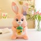 thumbnail image 1 of Cute / Soft/ Bunny Plush Toys / Bunny Figurines Drinking Milk Tea / Children's Birthday Gifts / Christmas Giftspink35cm Deng Xun unisex, 1 of 2