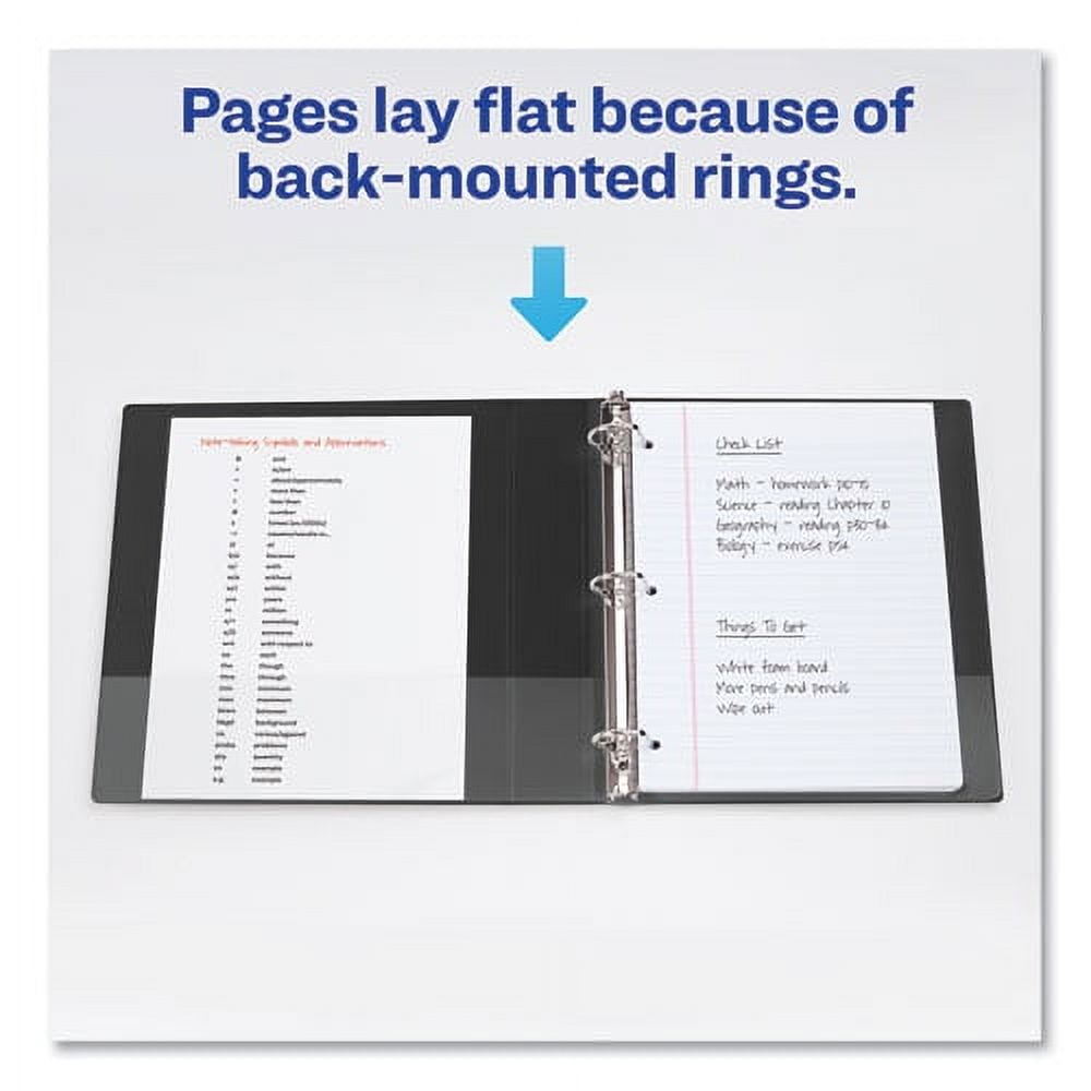Durable Non-View Binder With Durahinge And Slant Rings, 3 Rings, 1.5" Capacity, 11 X 8.5, Green | Bundle of 5 Each