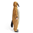 thumbnail image 4 of Platypus Kigurumi Unisex Adult Onesie Pajamas Animal One Piece Costume Cosplay Sleepwear, 4 of 6