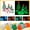 White,Orange,Green,Yellow, variant on 2Pcs Glow in The Dark Yarn Christmas Yarn DIY Arts Crafts Sewing Supplies,55 Yards Per Roll,Polyester Threads for Beginners Party Music Festivals Supplies- Christmas Decorations