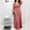 Red, variant on WJHWSX Womens Fall Dresses,Casual Dresses for Women,Fall Dresses for Women 2025,Long Sleeve,V Neck,Easy Care,Solid,3XL(US:14)
