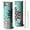 Black Turquoise and, variant on 20oz Black Turquoise and Gray Floral Pattern Skinny Tumblers Stainless Steel Tumbler with Lid and Straw,Vacuum Insulated Double Wall Travel Tumbler Cups with Cleaning Brush for Coffee,Tea