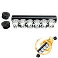 thumbnail image 2 of YWIYIUD 1PC Durable FuelFilter Aluminum Filter Kit compatibility with various fuelLines Automotive Accessories Designed with filter trap 0.5 x 28 thread size and multiple caps, 2 of 8