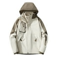thumbnail image 1 of Fankiway Veste Chaude Extérieure Coupe-Vent Deux Pièces pour Femmes, Blanc TG, 1 of 8
