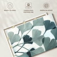 thumbnail image 6 of Elephant Stock Spa Day Gingko Wall Art - Horizontal Canvas Wall Art - Living Room Wall Decor - Floral And Botanical Canvas - Blue And White Decor By Norman Wyatt Jr. - 12" x 8", 6 of 8