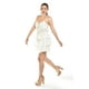 thumbnail image 2 of Vestido vaporoso con volantes Roman Fashion /Juvenil, 6805 (Hueso/ Flor) beige CH, 2 of 5