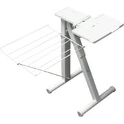 Angle View: Steamfast A600-016 Steam Press EZ Stand with Storage Rack