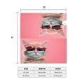 thumbnail image 4 of Pofeuu Cool Cat Pink Sunglasses Print Mailbox Covers Letterbox Cover Mailbox Wrap for Home Garden Yard Outdoor Decor -21x18 in, 4 of 8