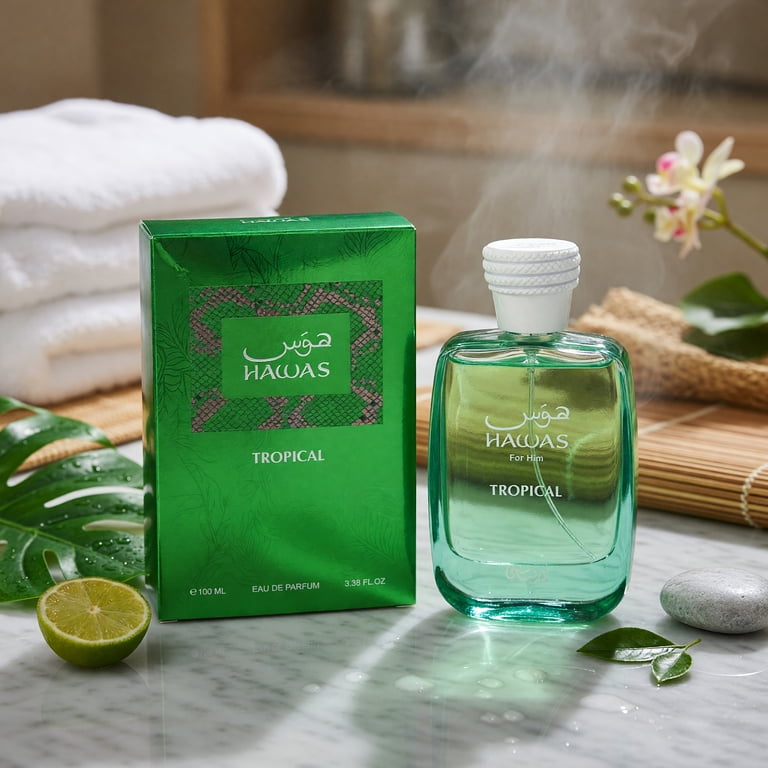 Rasasi Men's Hawas Tropical EDP Spray 3.3 oz Fragrances - Walmart.com