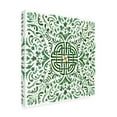thumbnail image 2 of Victoria Borges 'Celtic Knot I' Canvas Art, 2 of 3