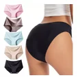 thumbnail image 2 of Ropa Interior De Seda De Hielo Cómoda Para Mujeres 5 Piezas, 2 of 8
