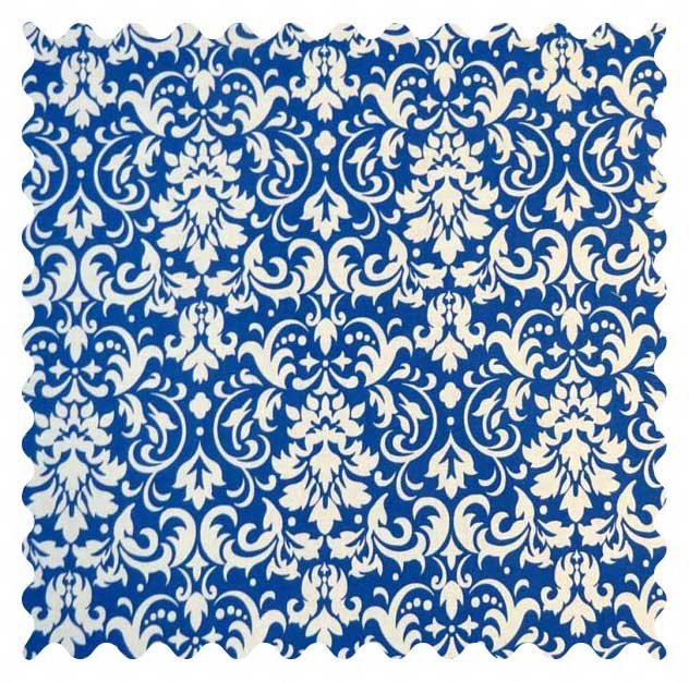 SheetWorld 100 Cotton Percale Fabric By The Yard, Royal Damask, 36 x