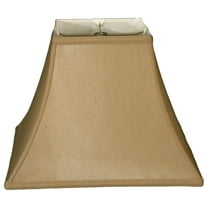 Royal Designs 12" Square Bell Lamp Shade Antique Gold