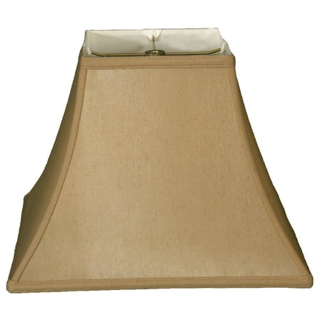 Royal Designs 14" Square Bell Lamp Shade Antique Gold