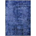 thumbnail image 2 of Addison Rugs Chantille Indoor/Outdoor Transitional Organic Navy Washable Rectangle Rug, 5' x 7'6", 2 of 6