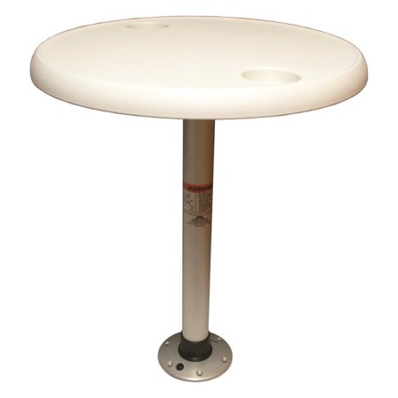 Springfield Thread-Lock 24" Round Table Package without Umbrella Socket