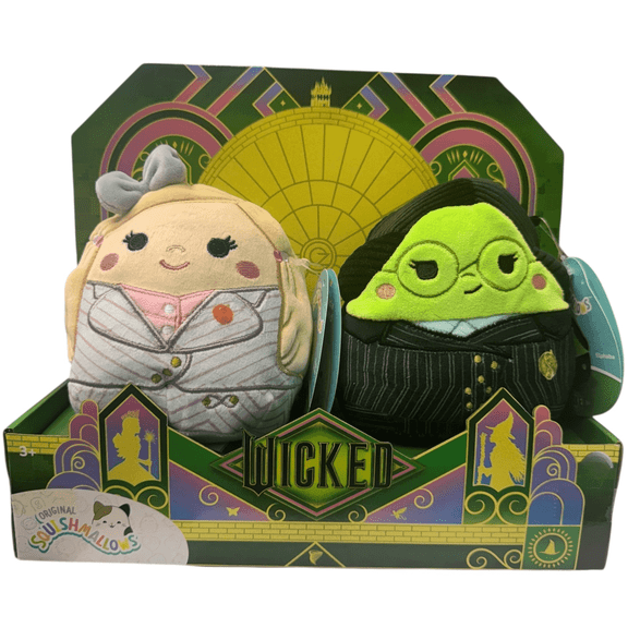 Squishmallows 5" Gershwin Shiz U Elphaba & Glinda Little Plush Toy New with Tag