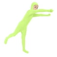 thumbnail image 5 of Coerni Orange Jumpsuit for Kids Festival Stretch Plain Unitard&nbsp;Spandex Bodysuit Boys Girls Halloween Open Face Full Body Suit, 5 of 5