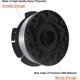 thumbnail image 4 of Paquete de 6 bobinas A6481 A6485 para recortadoras Black Decker esquí esquí Gafas de esquí, 4 of 5
