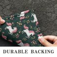 thumbnail image 6 of Green Cartoon Unicorn Flower Pattern Door Rugs,Washable Non Slip Door Mats Indoor,Decorative Door Mats,Entry Mat Indoor for Entrance,Bedroom,Kitchen,Bathroom,20"x32", 6 of 6
