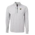 thumbnail image 2 of Men's Cutter & Buck  Heather Gray Wichita State Shockers Big & Tall Adapt Eco Knit Quarter-Zip Pullover Top, 2 of 3