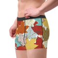 thumbnail image 4 of Bingfone Fall Maple Leaves Men'S Underwear - Casual Stretch Boxer Briefs-Small, 4 of 9