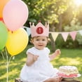 thumbnail image 4 of Reusable Kids Birthday Crowned Hat Alternative Headwear Present For 0-9 Year Children Photoshoots Accessories, 4 of 8