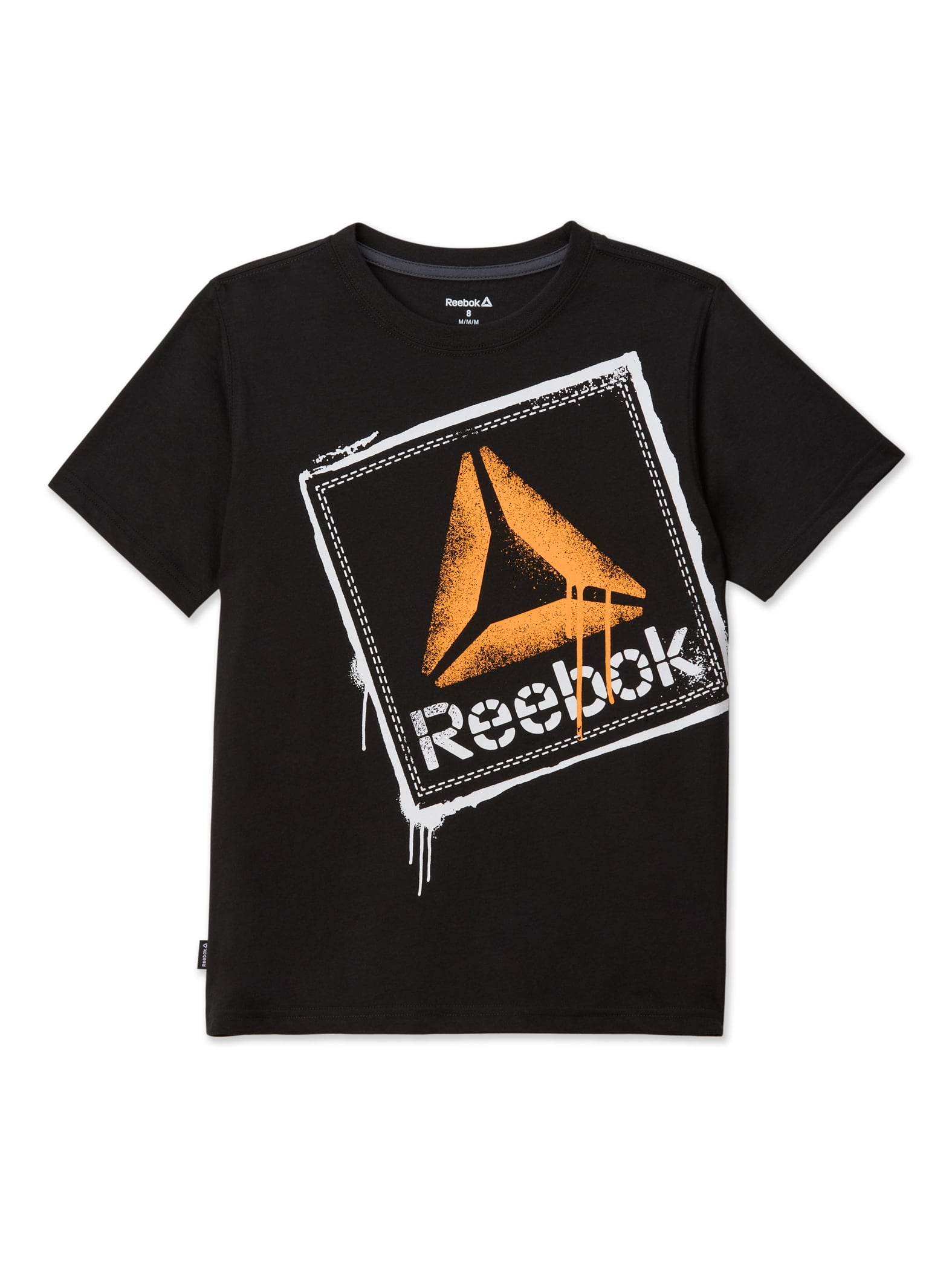 Reebok Boys Logo Graphic Short Sleeve Tee, Sizes 4-18