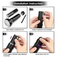 thumbnail image 4 of 2 In 1 Powerful LED Torch Lamp 75Lumens  Lamp 395NM Ultraviolet Light, 4 of 8