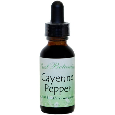 Best Botanicals Cayenne Pepper Extract (40 M.H.U.) 1 (Best Organic Cayenne Pepper)