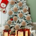 thumbnail image 5 of christmas decorations Hand-woven Christmas gauze is available for decorating festive Christmas trees and home decor, 5 of 6
