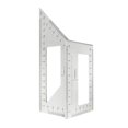 thumbnail image 2 of Multifunctional Square 45/90 Degree Gauge Angle Ruler Home Use Measuring X6B8. O4Q4, 2 of 6