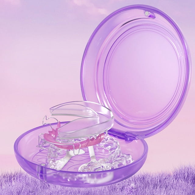 YAOMOBB Étui de Protection de Nuit Transparent avec Fermoir Magnétique Boîte de Rangement Étui de Protection avec Outil de Retrait Idéal pour Voyage